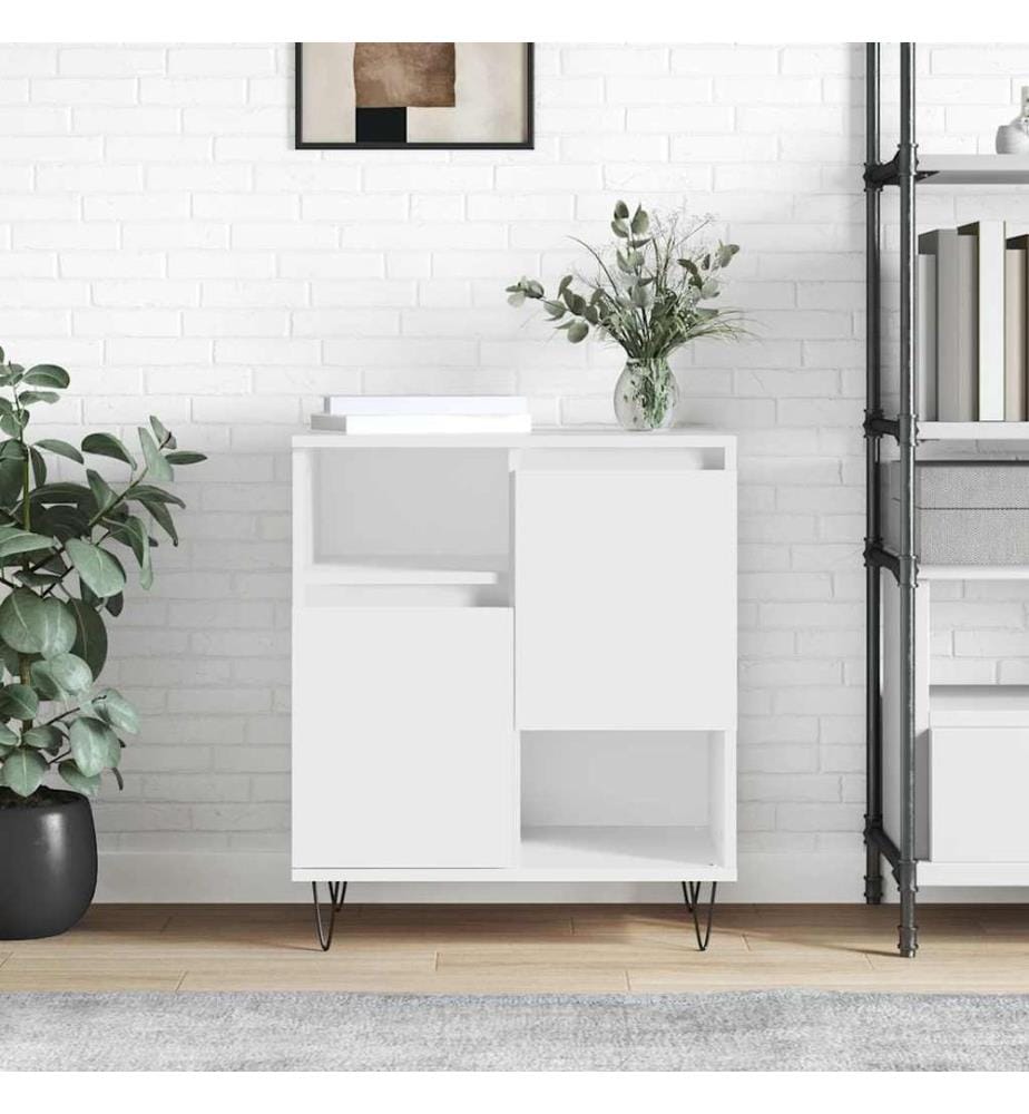 Sideboard Weiss 60x35x70 cm Holzwerkstoff