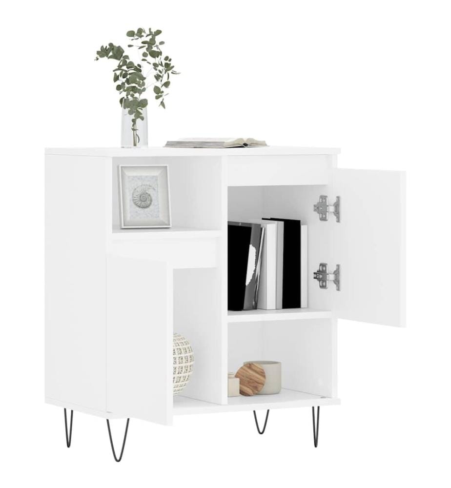 Sideboard Weiss 60x35x70 cm Holzwerkstoff