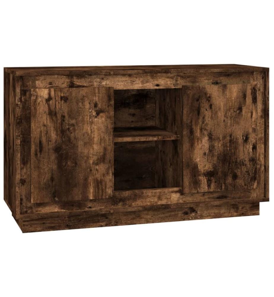 Sideboard Räuchereiche 102x35x60 cm Holzwerkstoff