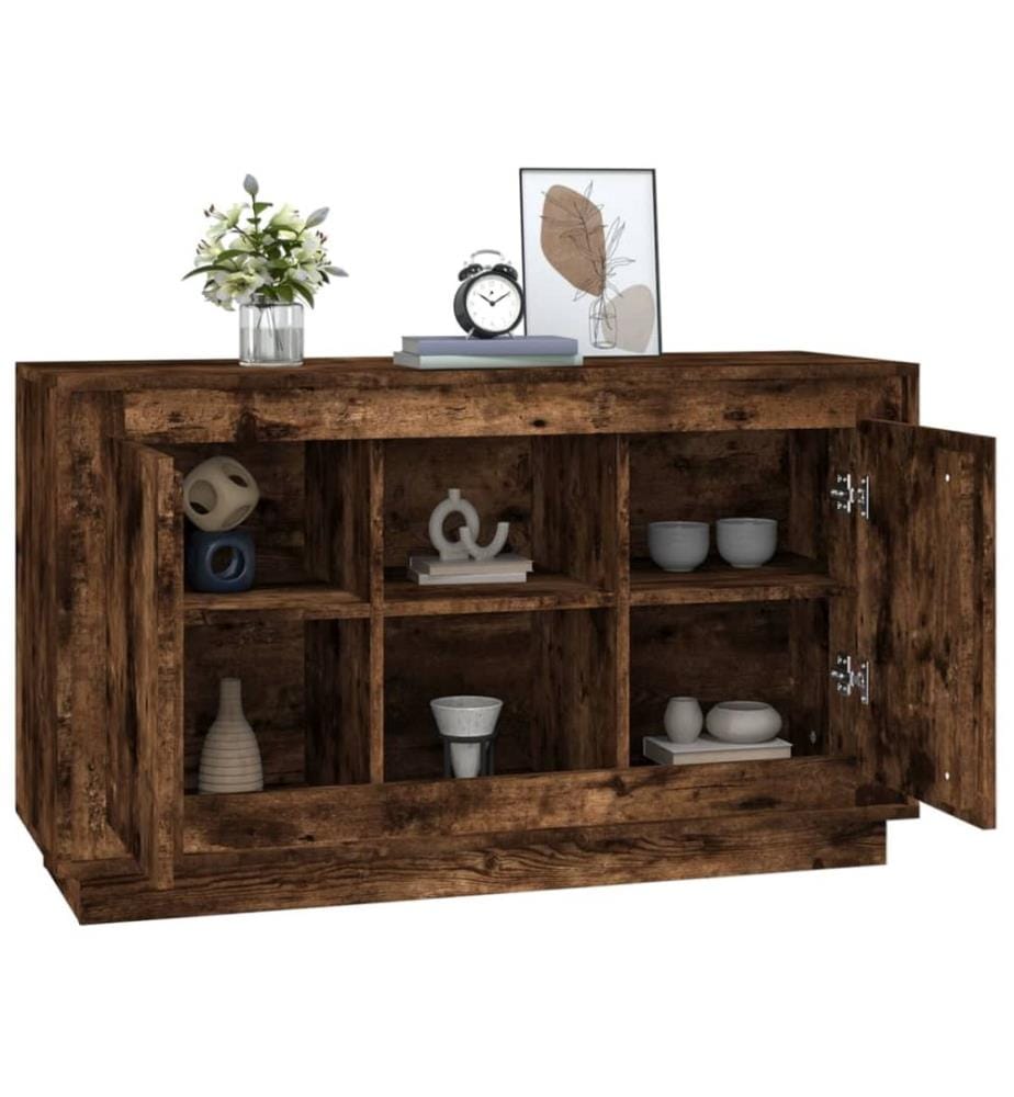 Sideboard Räuchereiche 102x35x60 cm Holzwerkstoff