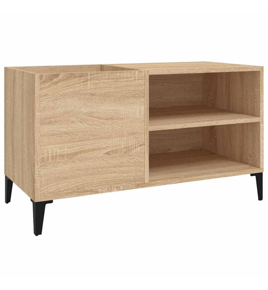 Plattenschrank Sonoma-Eiche 84,5x38x48 cm Holzwerkstoff