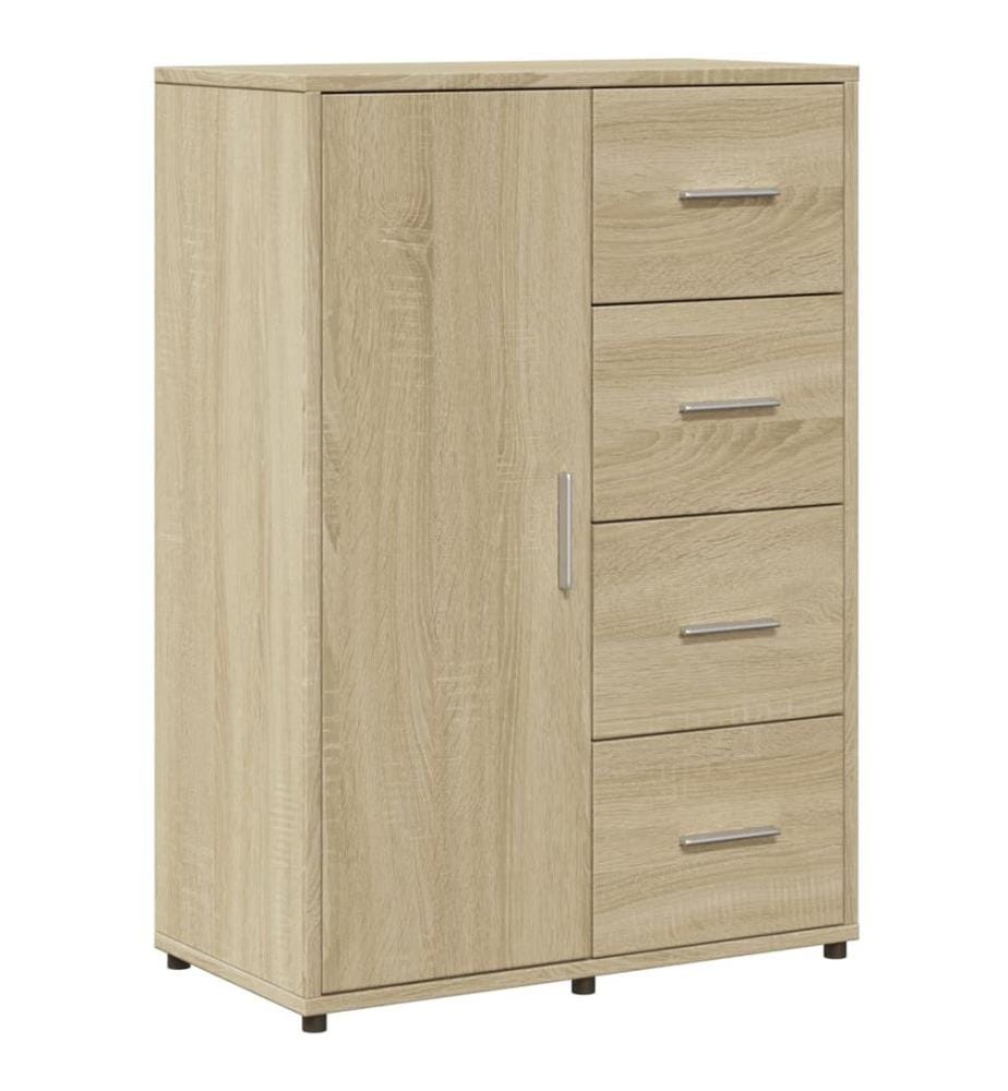 Sideboard Sonoma-Eiche 60x31x84 cm Holzwerkstoff