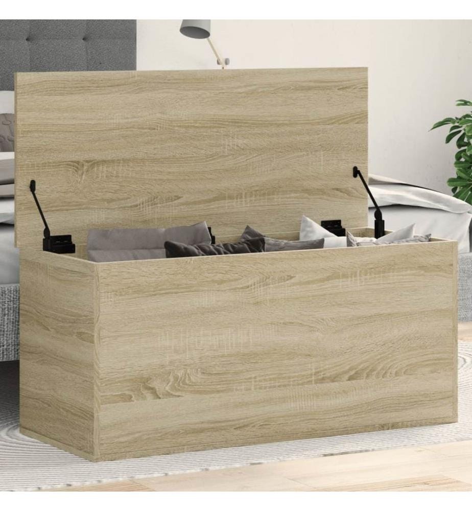 Truhe Sonoma-Eiche 100x42x46 cm Holzwerkstoff