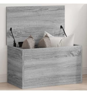 Truhe Grau Sonoma 60x35x35 cm Holzwerkstoff