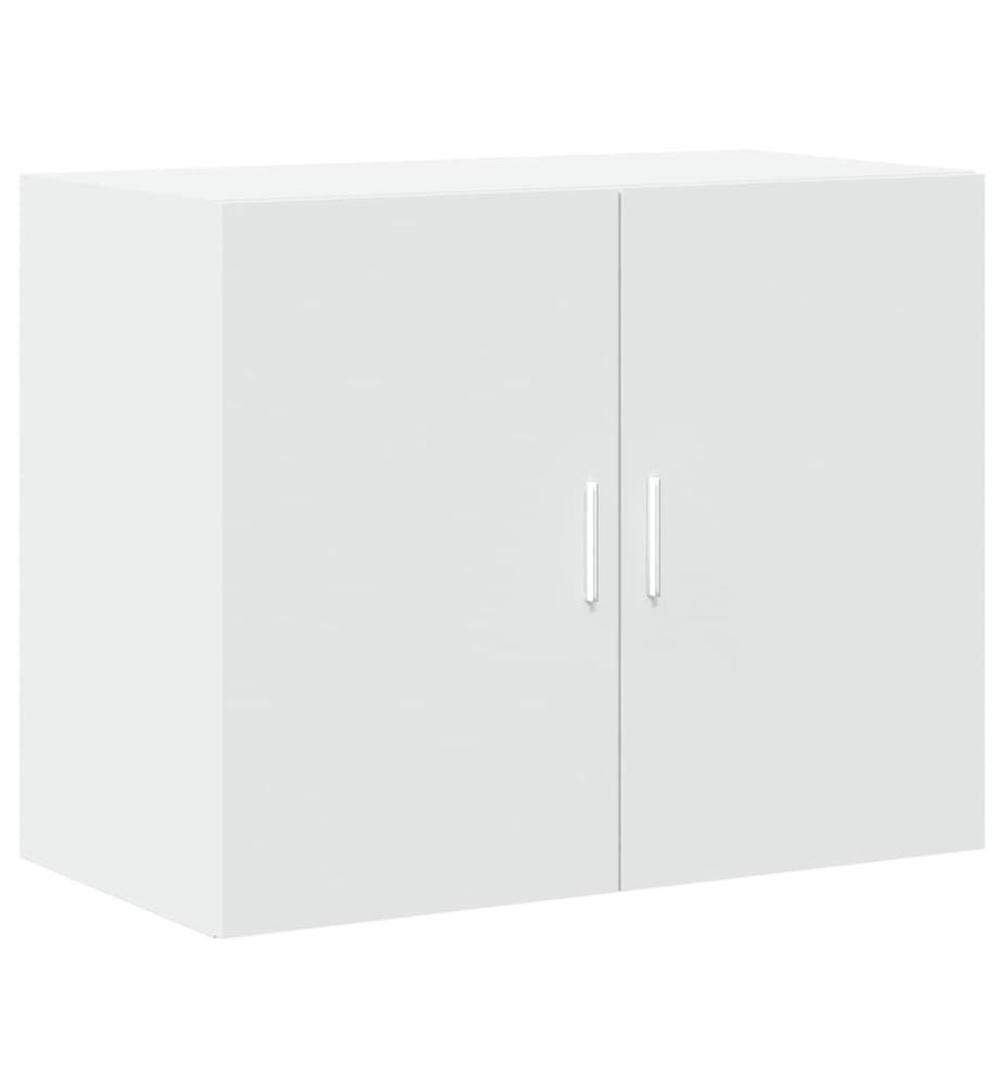 Wandschrank Weiss 80x42,5x64 cm Holzwerkstoff