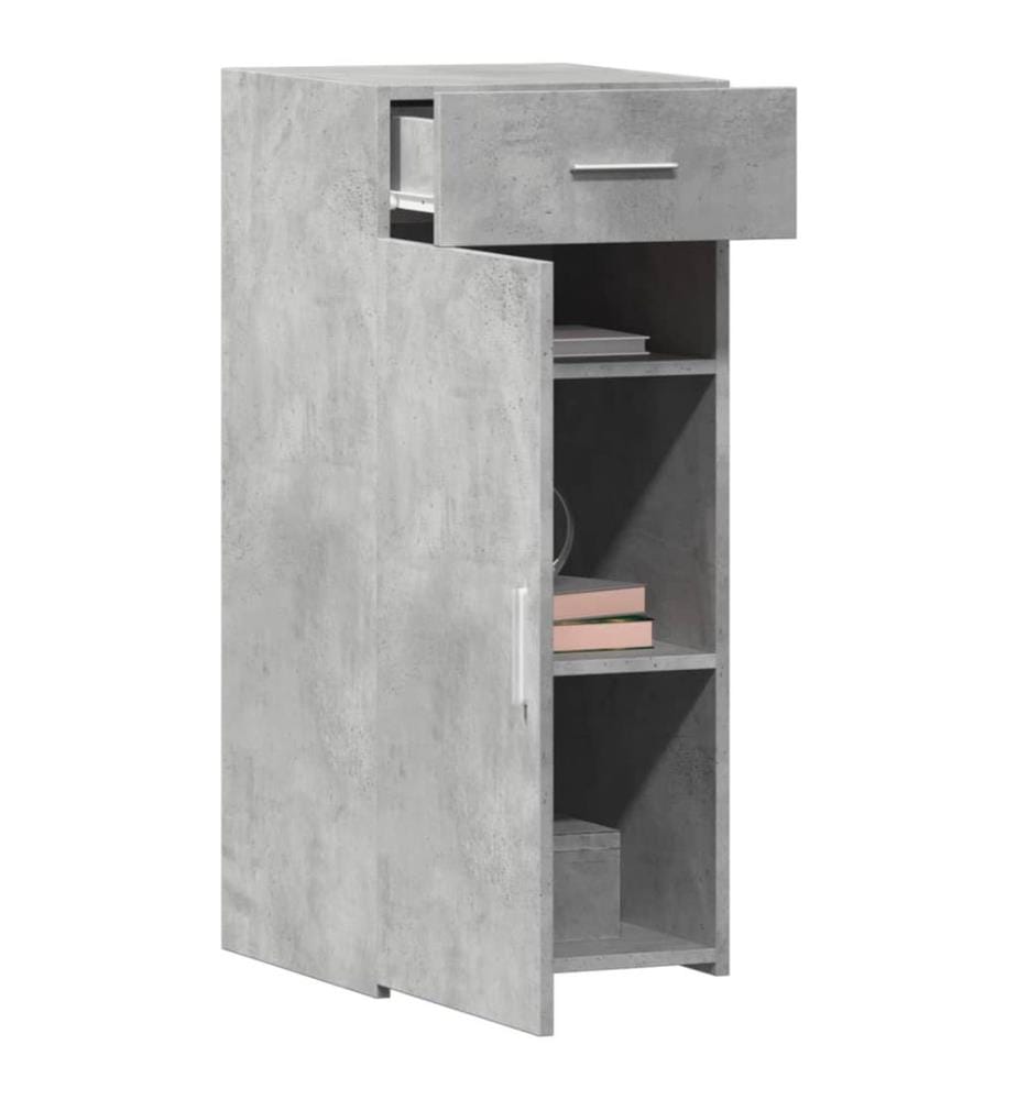 Sideboard Betongrau 40x42,5x93 cm Holzwerkstoff