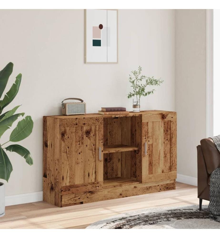 Sideboard Altholz-Optik 120x30,5x70 cm Holzwerkstoff