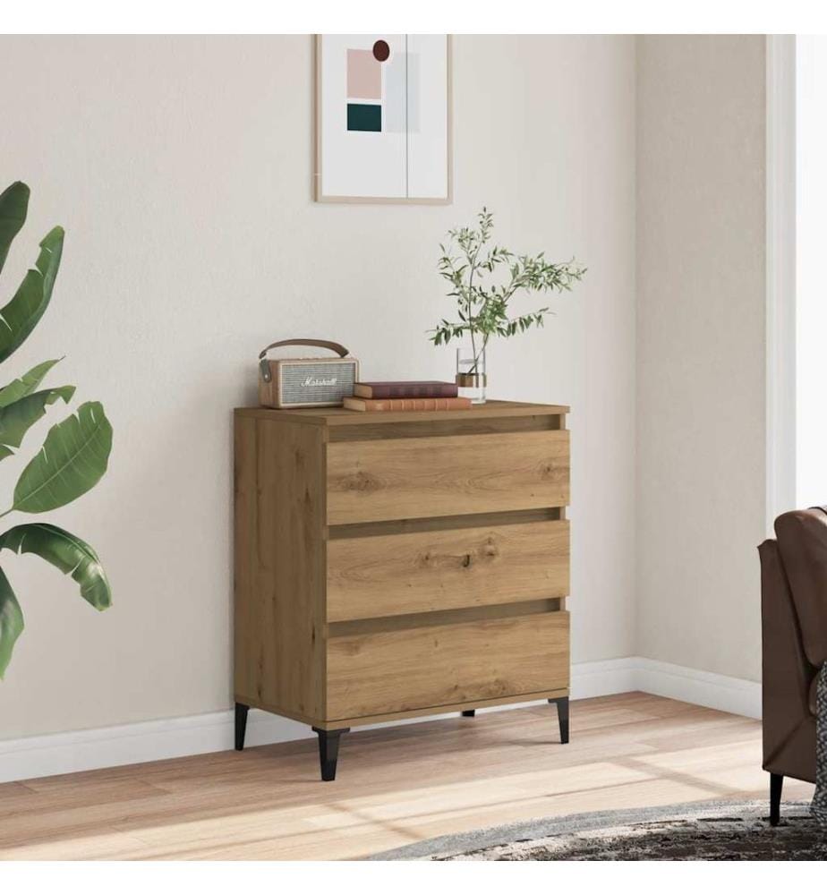 Sideboard Artisan-Eiche 60x35x70 cm Holzwerkstoff