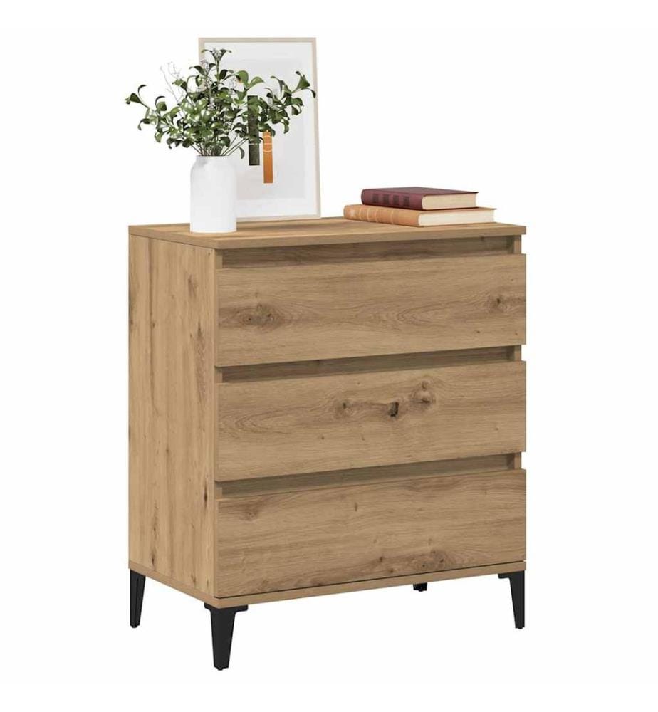 Sideboard Artisan-Eiche 60x35x70 cm Holzwerkstoff