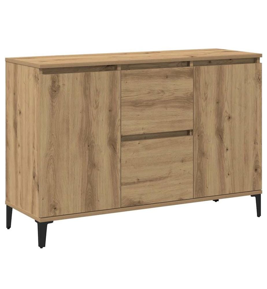 Sideboard Artisan-Eiche 102x35x70 cm Holzwerkstoff
