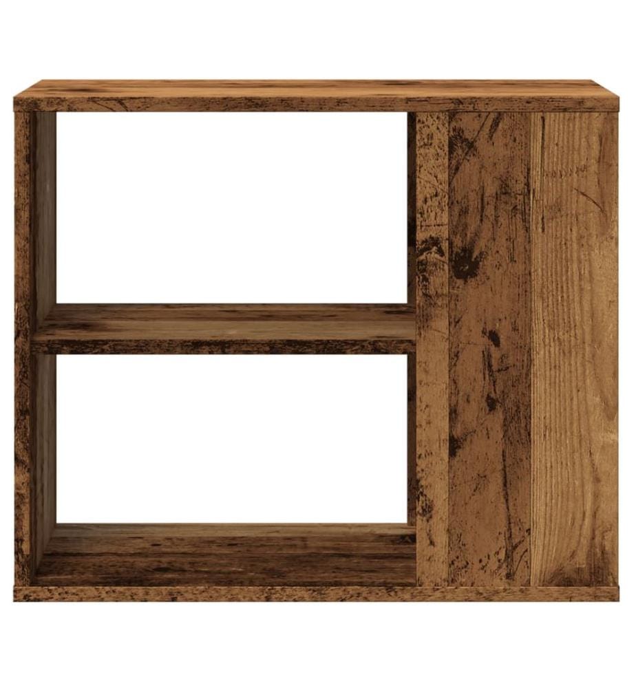 Beistellschrank Altholz-Optik 60x30x50 cm Holzwerkstoff