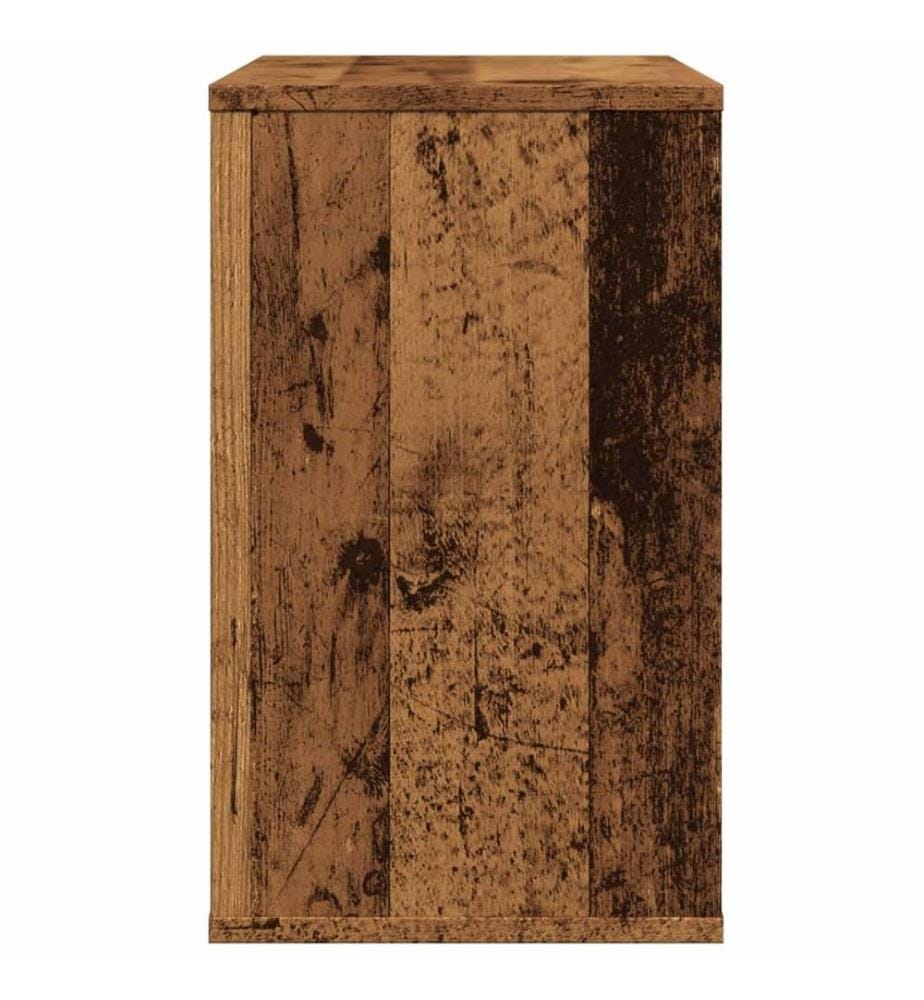 Beistellschrank Altholz-Optik 60x30x50 cm Holzwerkstoff