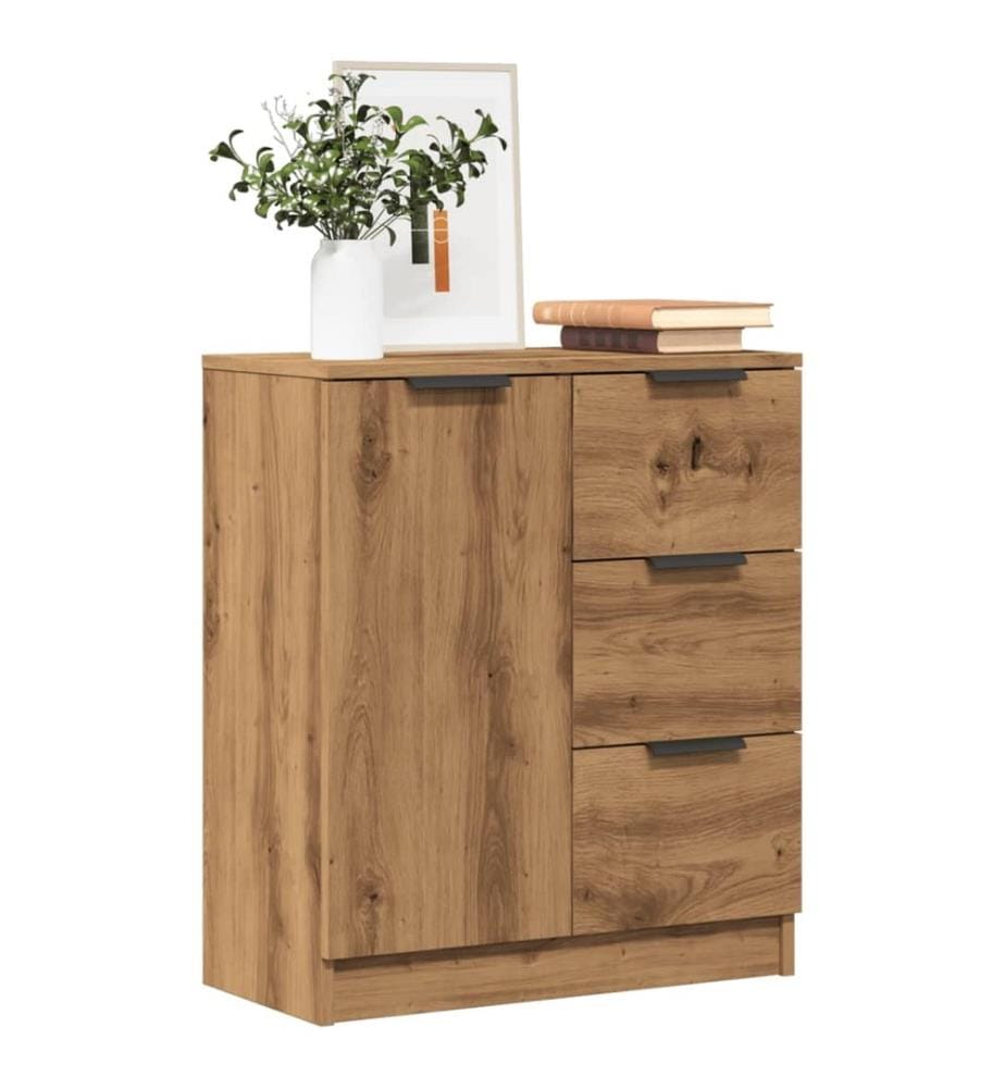 Sideboard Artisan-Eiche 60x30x70 cm Holzwerkstoff
