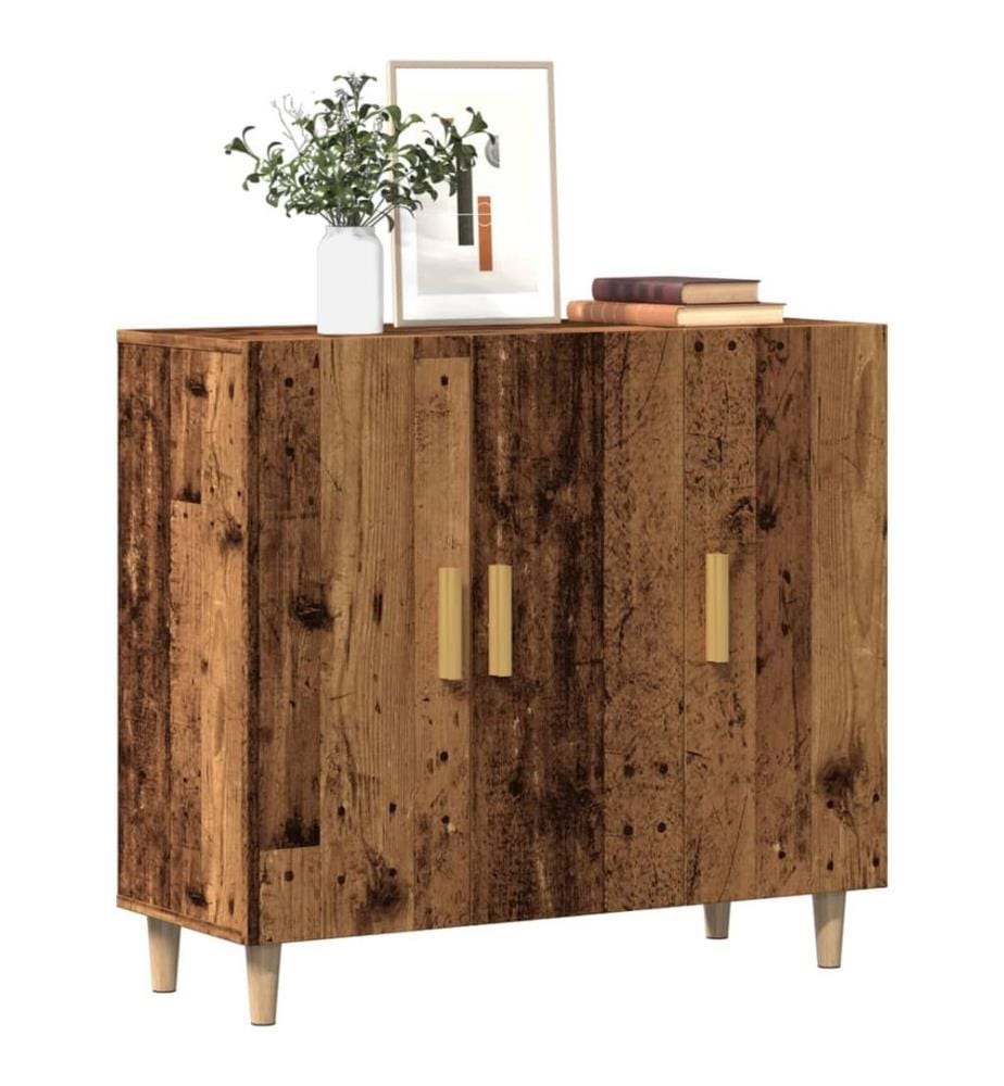 Sideboard Altholz-Optik 90x34x80 cm Holzwerkstoff