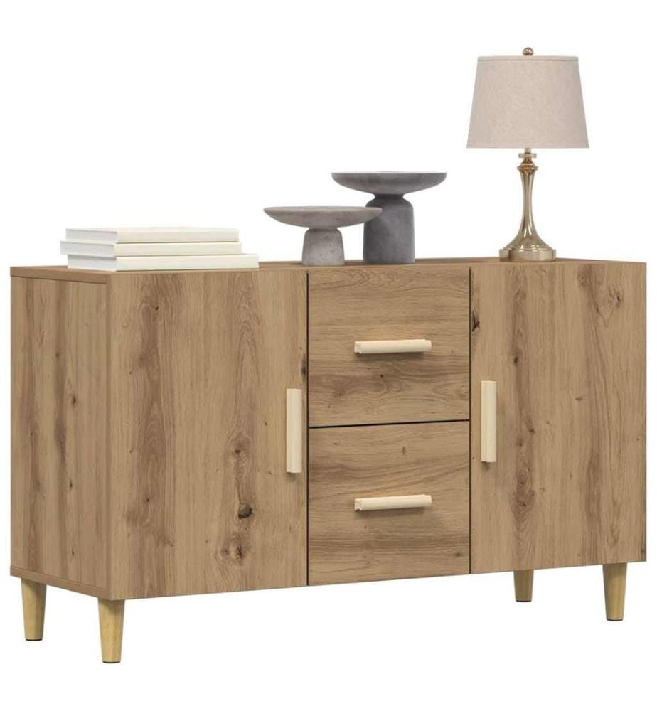 Sideboard Artisan-Eiche 100x36x60 cm Holzwerkstoff