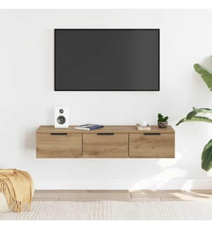 Wandschrank Artisan-Eiche 102x30x20 cm Holzwerkstoff