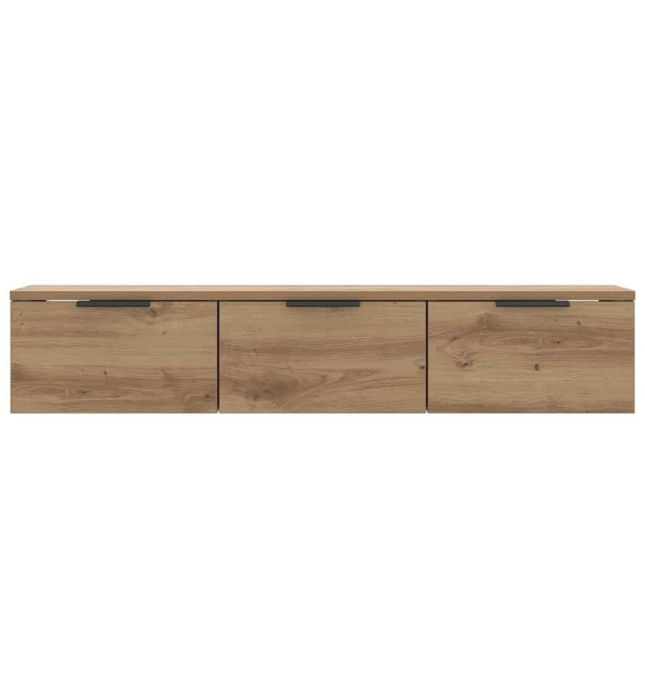 Wandschrank Artisan-Eiche 102x30x20 cm Holzwerkstoff