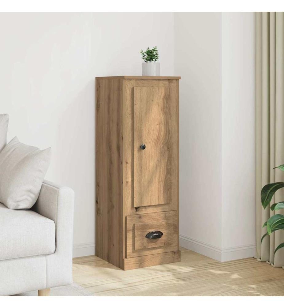 Highboard Artisan-Eiche 36x35,5x103,5 cm Holzwerkstoff