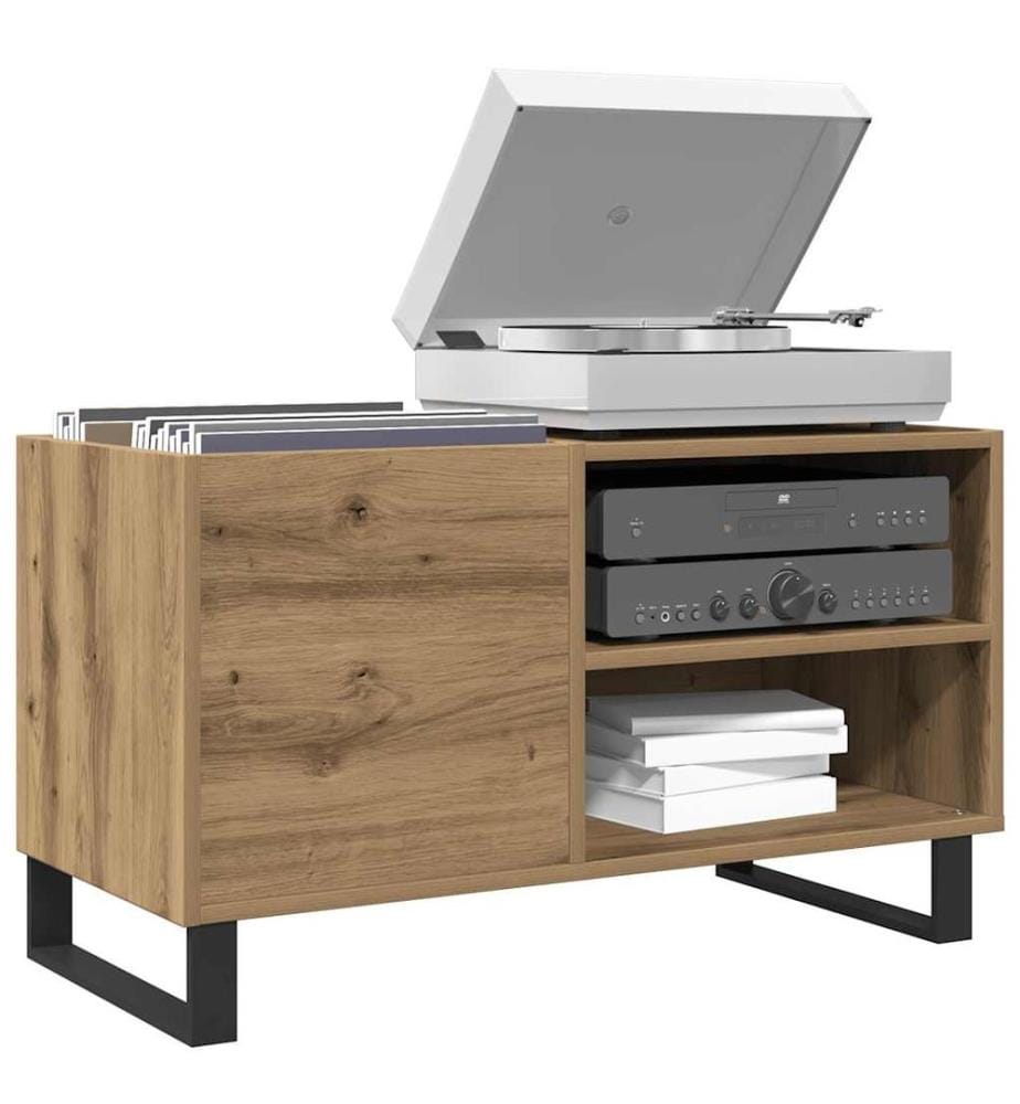 Plattenschrank Artisan-Eiche 84,5x38x48 cm Holzwerkstoff