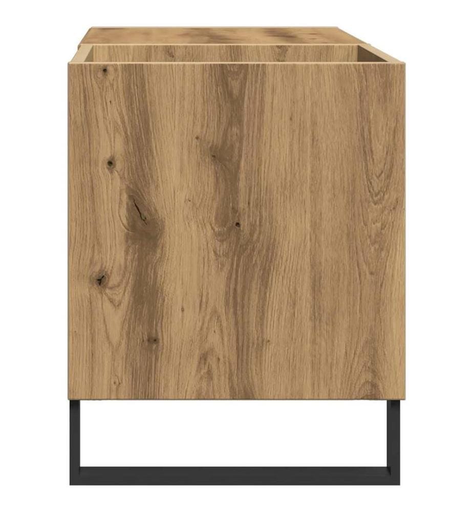 Plattenschrank Artisan-Eiche 84,5x38x48 cm Holzwerkstoff