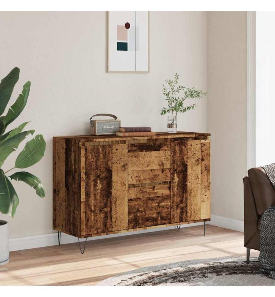 Sideboard Altholz-Optik 101,5x35x70 cm Holzwerkstoff