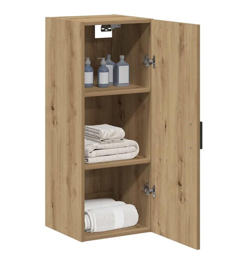 Wandschrank Artisan-Eiche 34,5x34x90 cm Holzwerkstoff