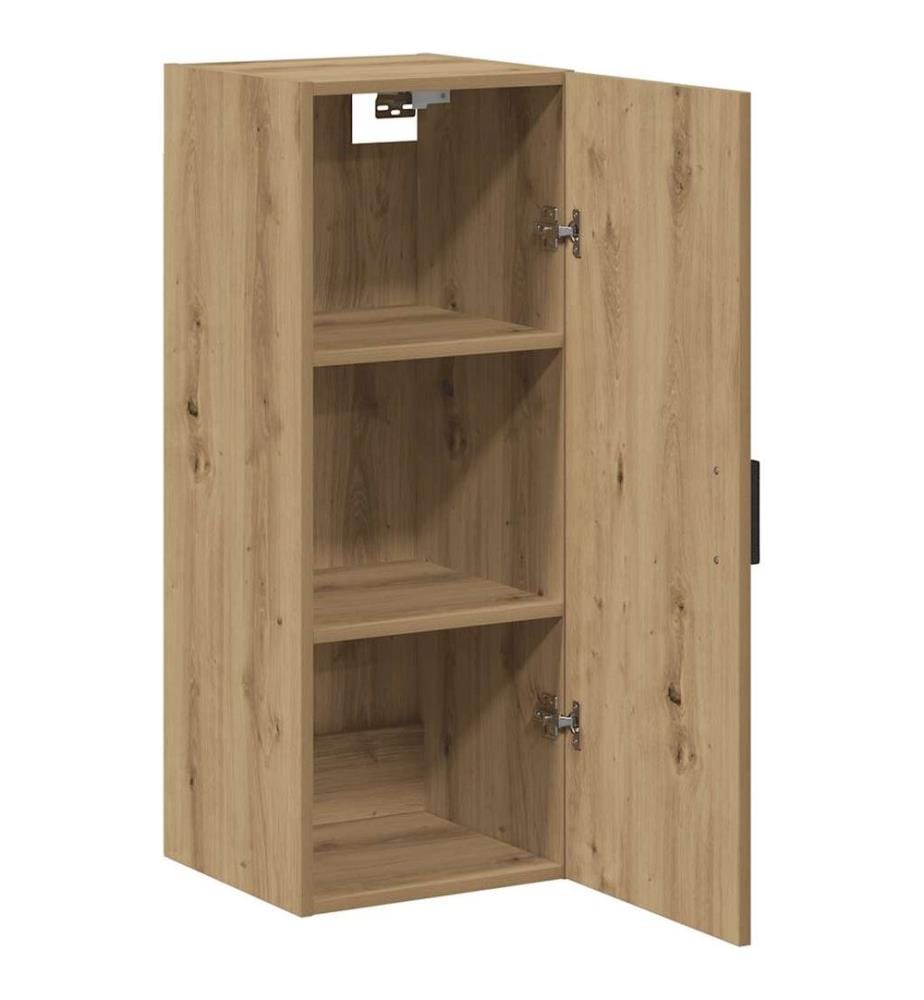 Wandschrank Artisan-Eiche 34,5x34x90 cm Holzwerkstoff