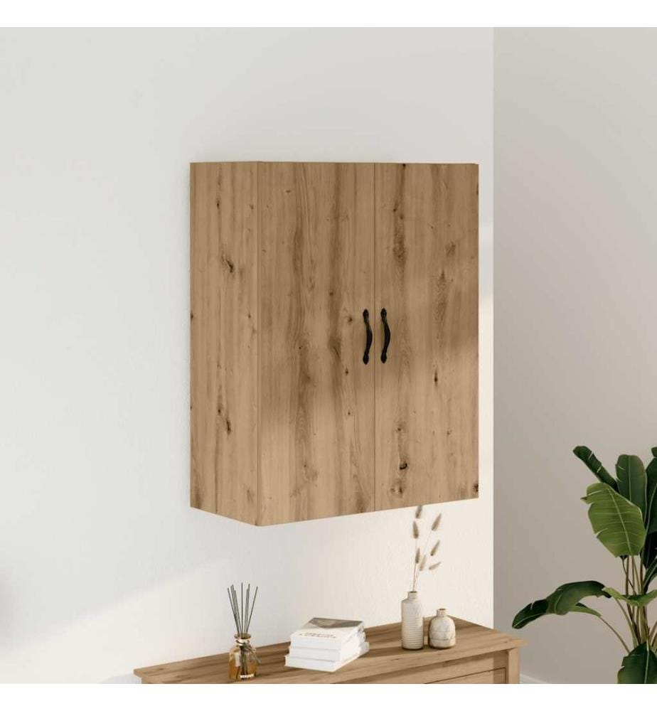 Wandschrank Artisan-Eiche 69,5x34x90 cm Holzwerkstoff
