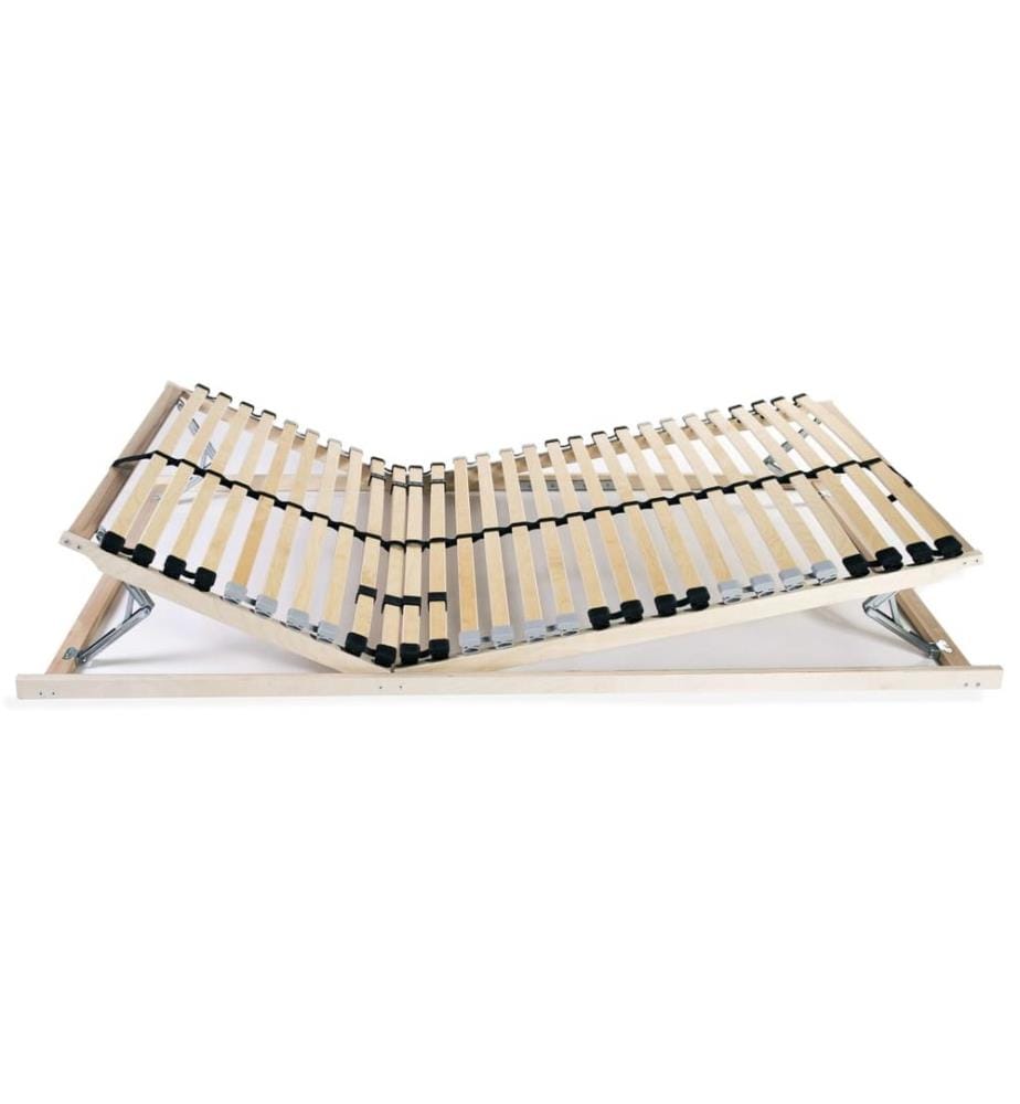 Lattenroste 2 Stk. mit 28 Latten 7 Zonen 90x200 cm
