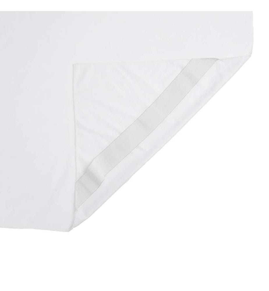 Protège-matelas blanc 160x220 cm imperméable