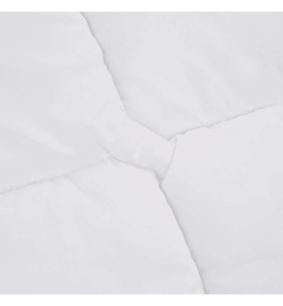 Protège-matelas blanc 160x200 cm
