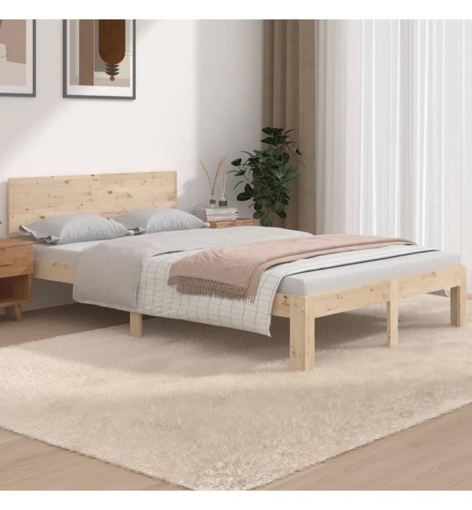 Cadre de lit sans matelas 120x190 cm