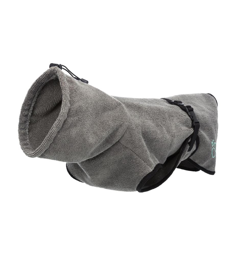 Frotee bathrobe, XS - Anthracite