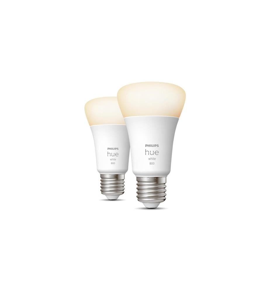 Ampoule White E27 pack double 2 x 800 lm