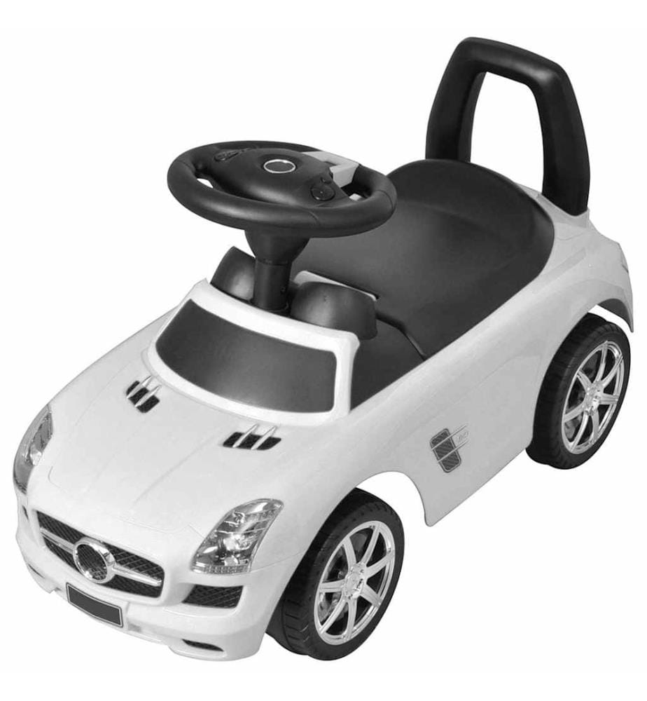 Tretauto für Kinder Weiss