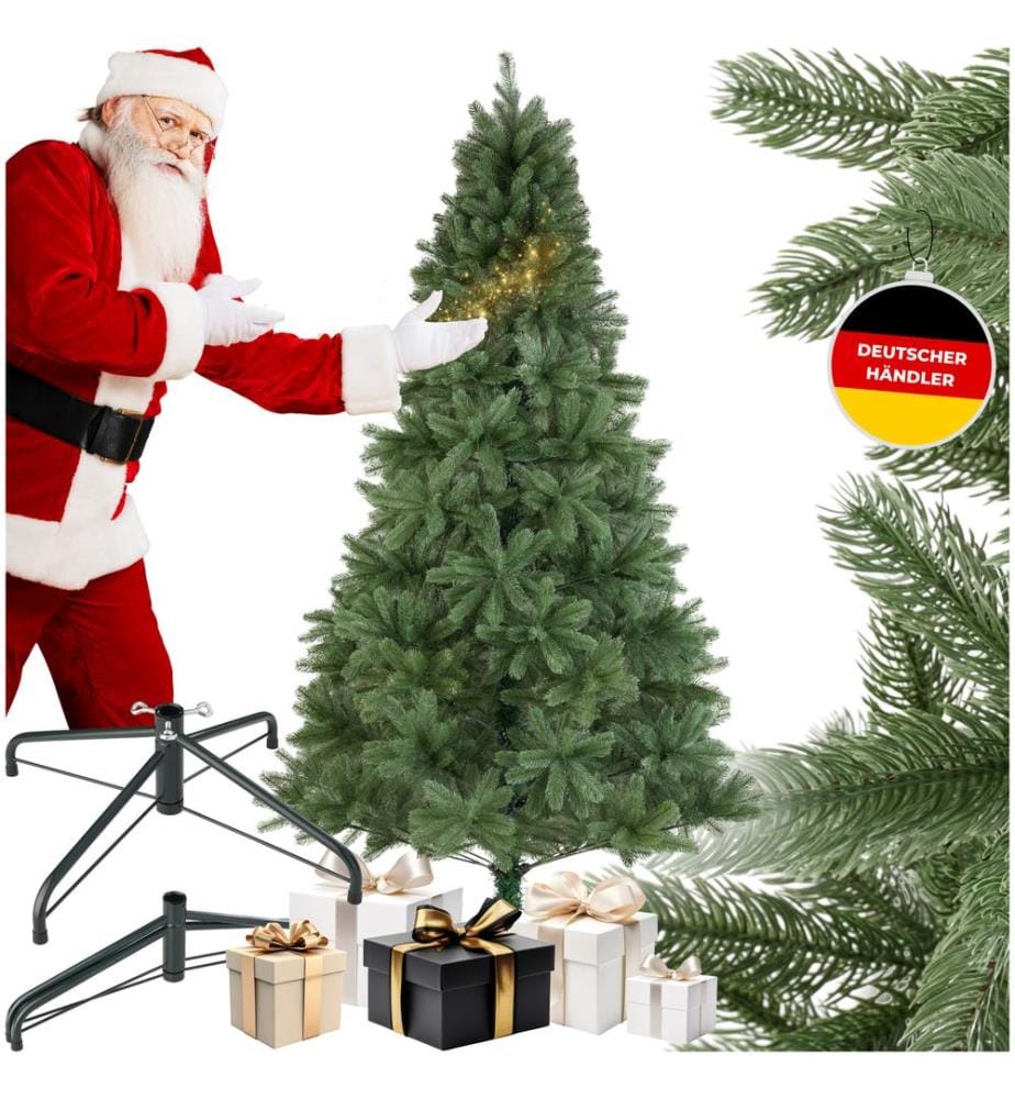 Künstlicher Weihnachtsbaum Dancer mit Spritzgussnadeln - 210 cm