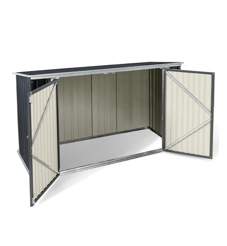 Mehrzweckschuppen aus Metall - 176 x 105 x 130 cm