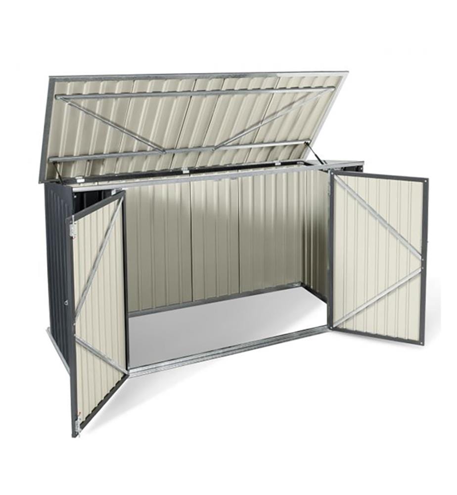 Mehrzweckschuppen aus Metall - 176 x 105 x 130 cm
