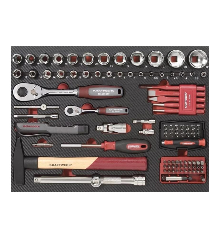 Pro-Line Tool Set, 1/4"+ 3/8", 151 Pieces