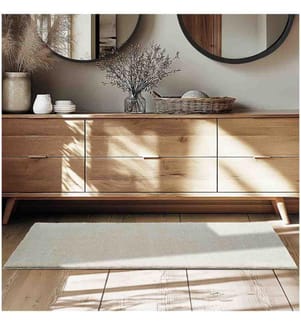 Kurzflorteppich Soft Zone - Sand, 80 x 150 cm
