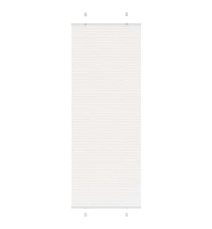 Plissee Weiss 70x200 cm Stoffbreite 69,4 cm Polyester