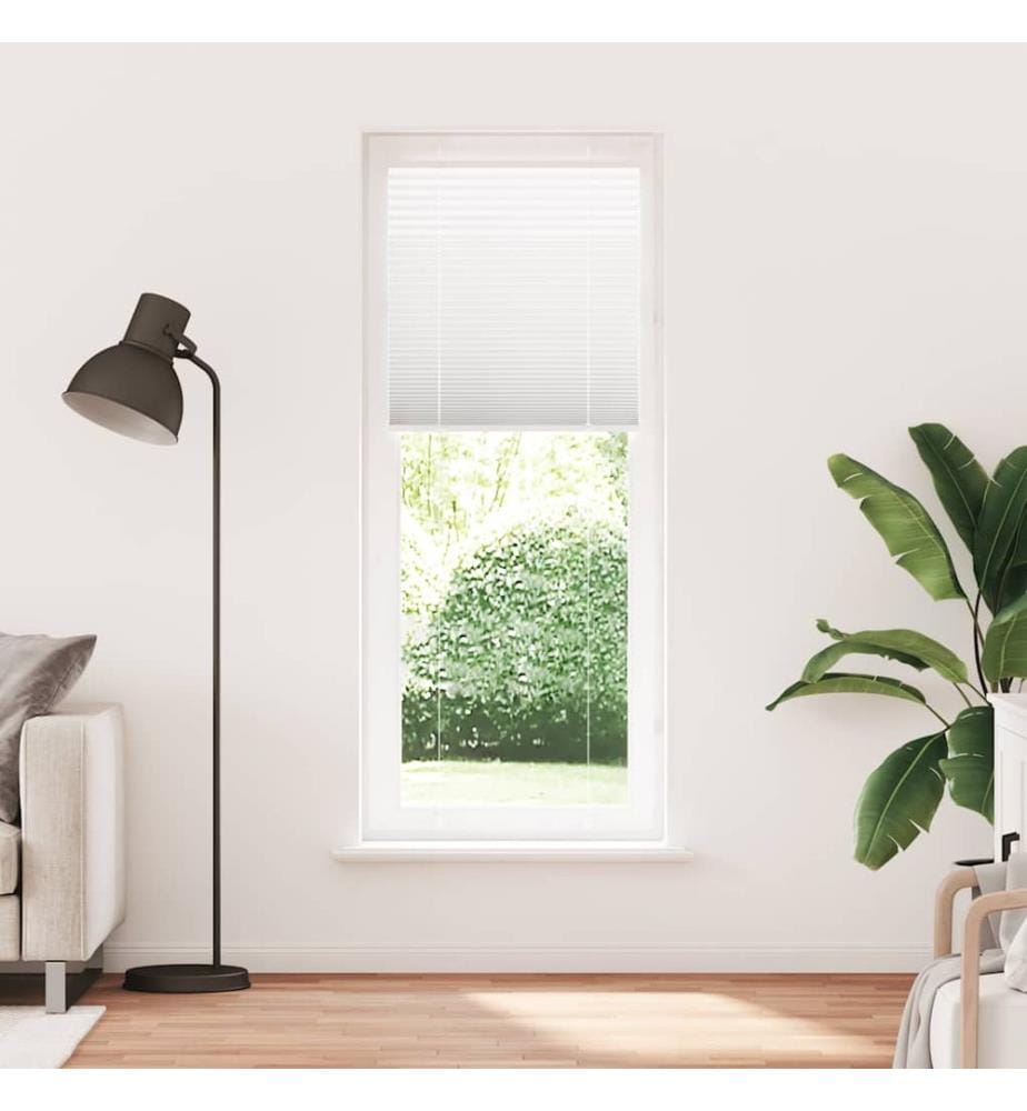 Plissee Weiss 70x200 cm Stoffbreite 69,4 cm Polyester