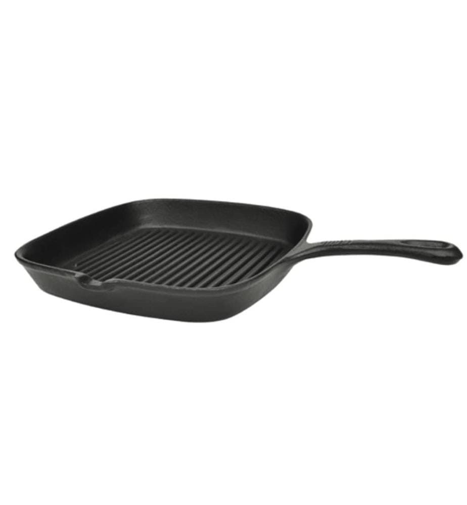 Grillpfanne Gusseisen 24 x 23 cm