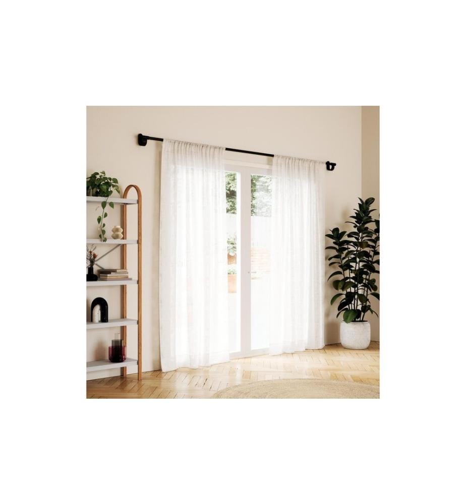 UMBRA - Vorhangstange Bellwood 107-305 cm, Schwarz