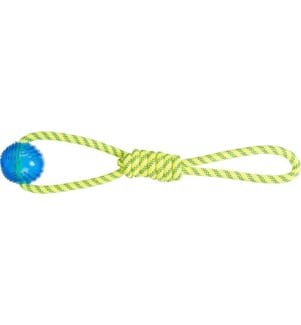 TRIXIE - Schwimmspielzeug Aqua Toy Tau mit Ball, ø 6 × 40 cm, Grün