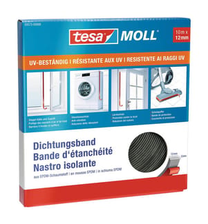 Bande Autocollante en Mousse Epdm - Noir