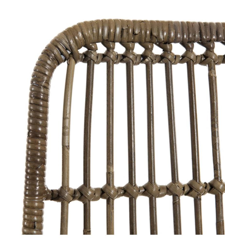 2er-Set Balla Stühle - Hellbeige und Weiss