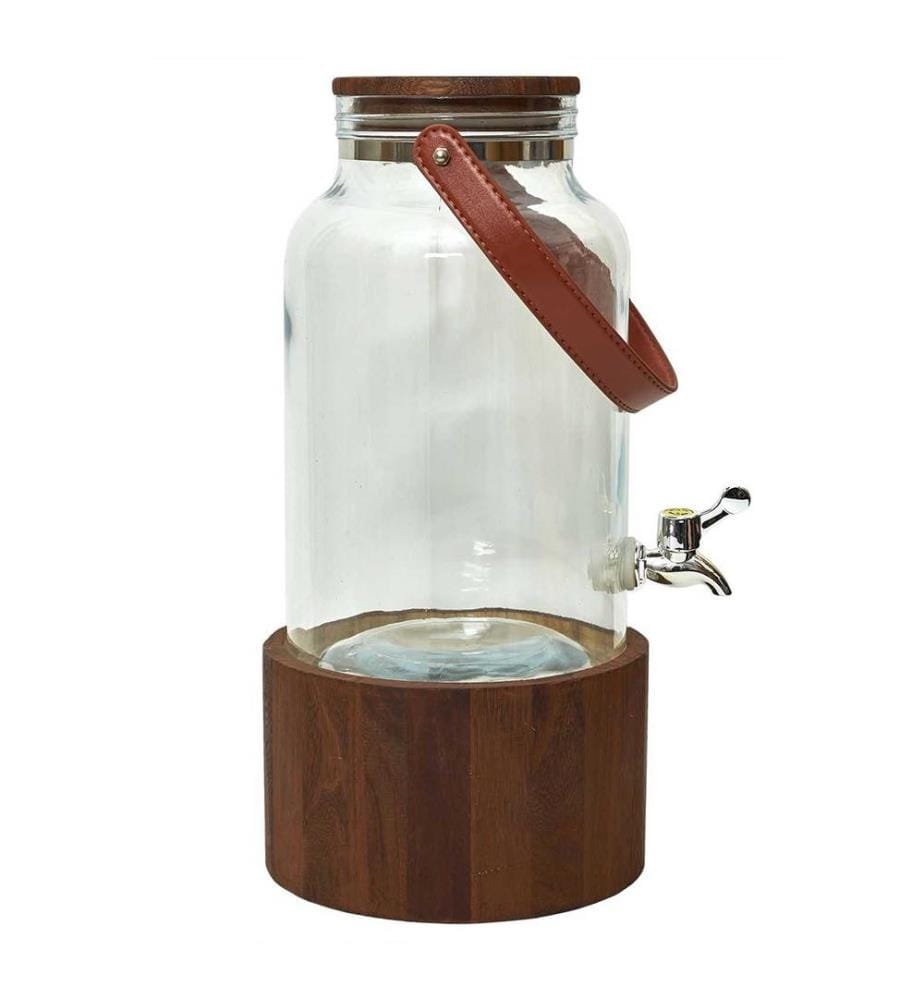 Brunnen mit Holzständer und Henkel - 6L