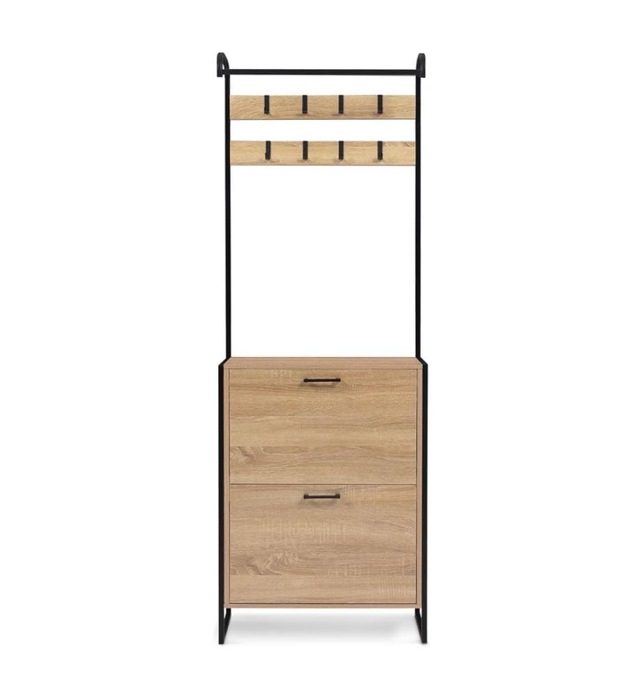 Alan Kleiderständer 63.5 x 23.5 x 180 cm - Braun