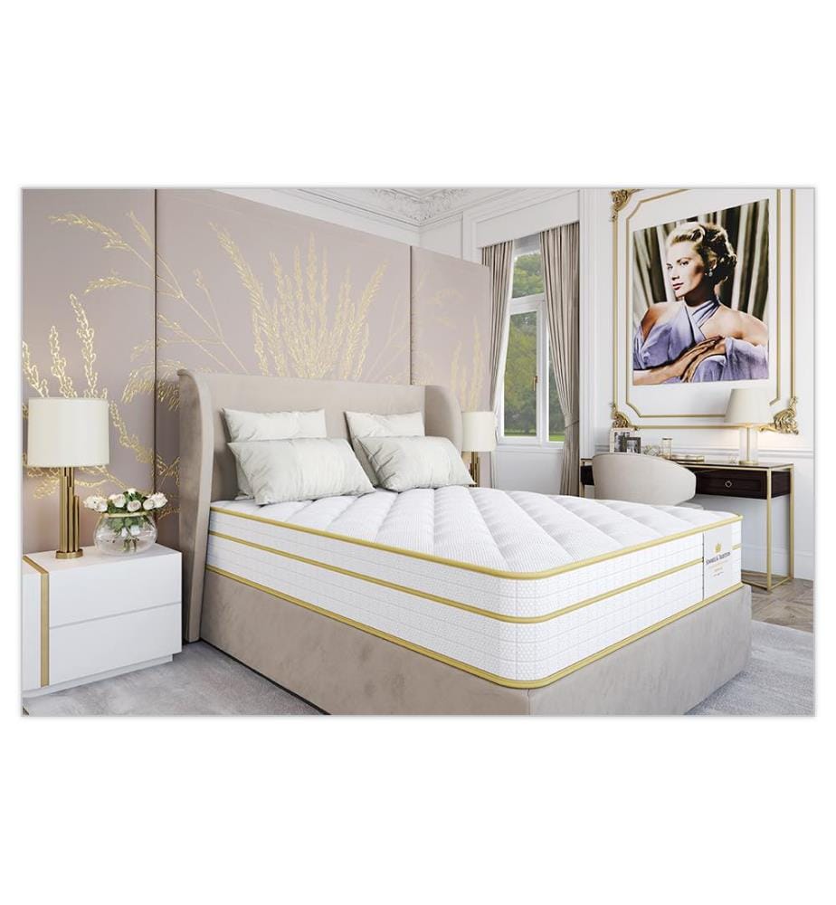 Matelas 160 x 200 ressorts ensachés et mousse mémoire de forme HD - Magellan 30 cm